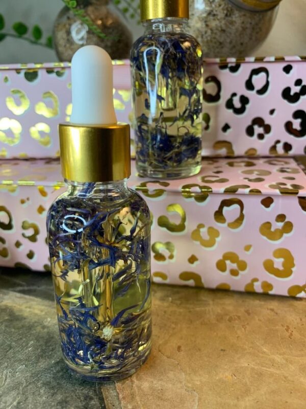 Moroccan Cornflower Infused Argan Oil
